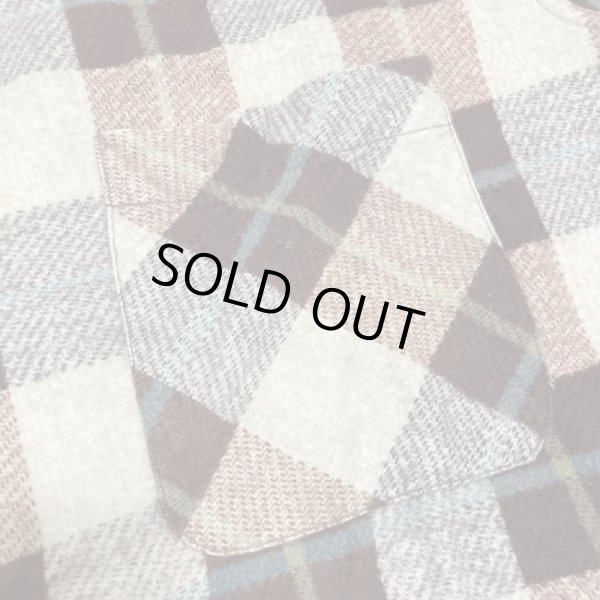 画像9: 50's "PENNEY'S" PRINTED LIGHT COTTON FLANNEL SHIRTS (9)