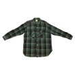 画像15: 50's "5 BROTHER"　COTTON HEAVY FLANNEL SHIRTS　マチ付き (15)