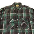 画像4: 50's "5 BROTHER"　COTTON HEAVY FLANNEL SHIRTS　マチ付き (4)