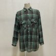 画像18: 50's "5 BROTHER"　COTTON HEAVY FLANNEL SHIRTS　マチ付き (18)