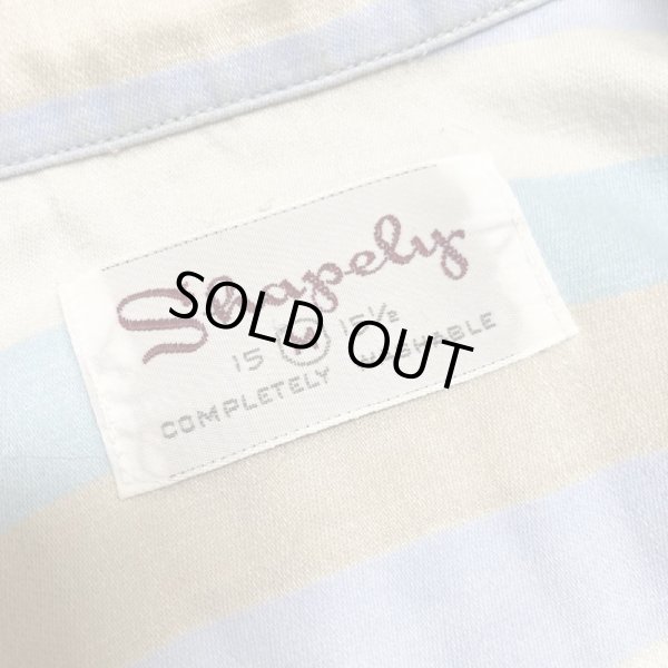画像5: 60's "BOLD STRIPE"  PATTERN　　LONG SLEEVE SHIRTS (5)