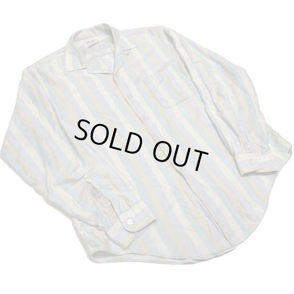 画像10: 60's "BOLD STRIPE"  PATTERN　　LONG SLEEVE SHIRTS (10)