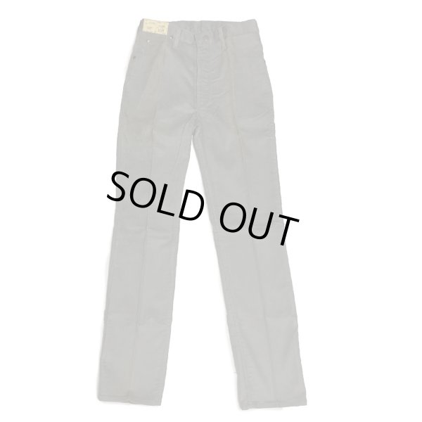 画像2: 80's DEAD STOCK "WRANGLER　915"　CORDUROY PANTS　GRAY　W31 (2)