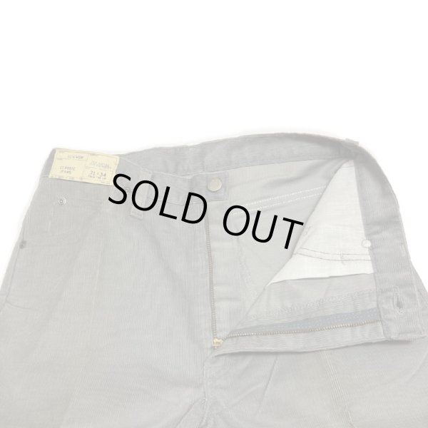 画像5: 80's DEAD STOCK "WRANGLER　915"　CORDUROY PANTS　GRAY　W31 (5)