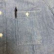 画像10: 40's "BAREKAT" BLUE CHAMBRAY SHIRTS (10)