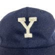 画像4: 60's DEAD STOCK "YALE UNIVERSITY" WOOL BASEBALL CAP (4)