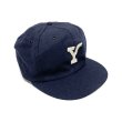 画像2: 60's DEAD STOCK "YALE UNIVERSITY" WOOL BASEBALL CAP (2)