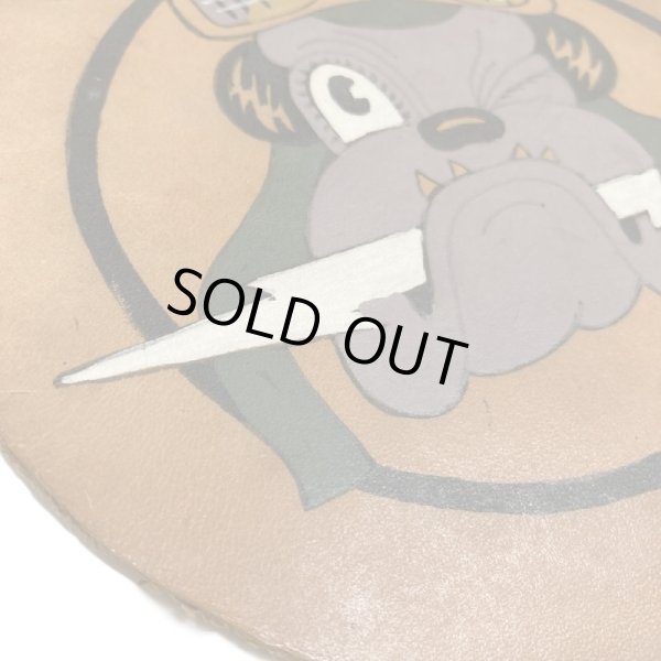 画像4: NEW LEATHER SQORDRON PATCH FOR DIS. (4)