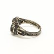 画像4: ”BULLDOG” MOTIF BRASS RING WITH GREEN EYES　13号　(5) (4)