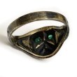 画像7: ”BULLDOG” MOTIF BRASS RING WITH GREEN EYES　17号　(2) (7)