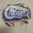 画像17: 1984's DEAD STOCK "CHICAGO" MUSICIAN TOUR Tee SHIRTS　（SLEEVE PARTS W-FACES） (17)