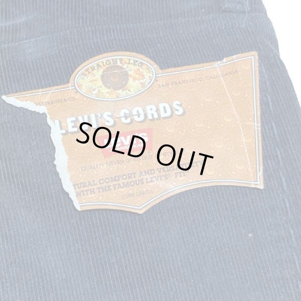 画像11: 80's DEAD STOCK Levi's 519 CORDUROY PANTS (11)