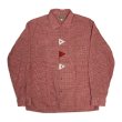 画像1: 50's GINGHAM CHECK PATTERN　GOOD DESIGN LONG SLEEVE SHIRTS (1)