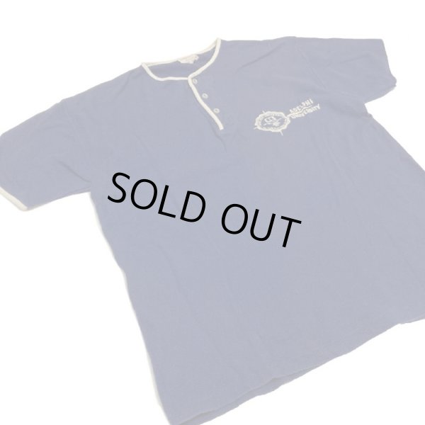 画像3: 60's CHAMPION RUNNER TAG 鹿の子編み PRINTED HENRY NECK RINGER Tee SHIRTS (3)