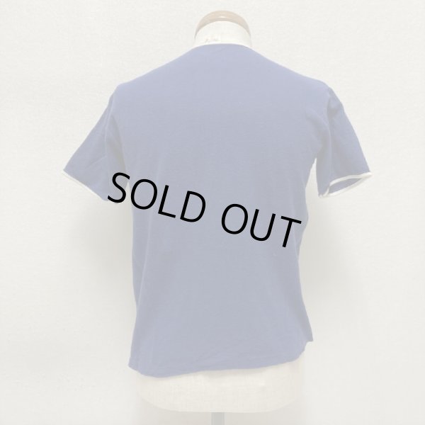 画像19: 60's CHAMPION RUNNER TAG 鹿の子編み PRINTED HENRY NECK RINGER Tee SHIRTS (19)
