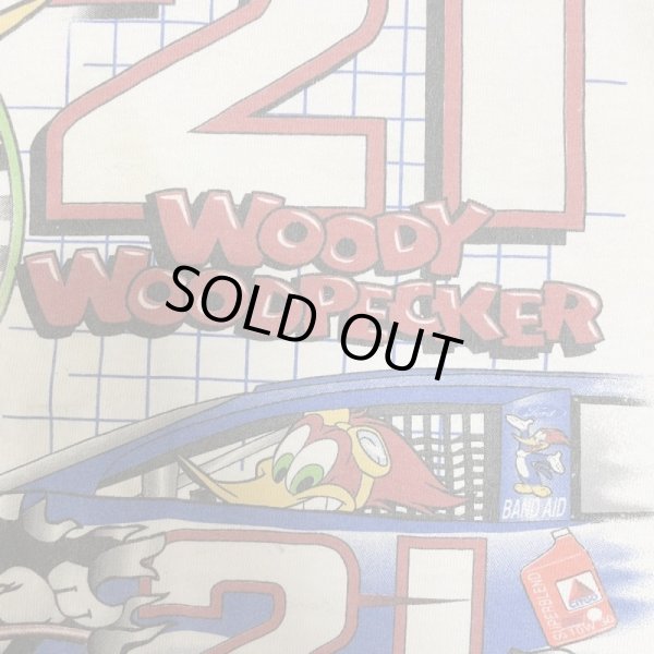 画像9: 1998's "WOODY WOODPECKER" SPONSER RACING Tee SHIRTS (9)