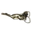 画像1: 1979's　NAKED  PINUP GIRL　NICKEL SILVER　BELT BUCKLE (1)