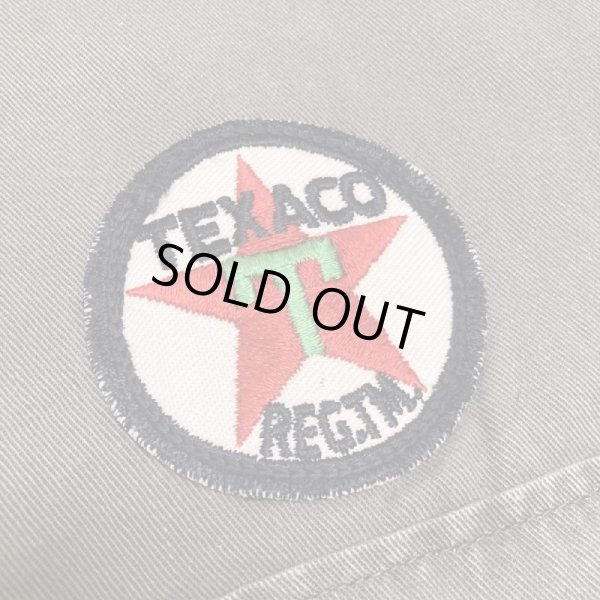 画像8: 50's "DICKIES"　「TEXACO」COTTON TWILL WORK SHIRTS　WITH EMBROIDERY　BLACK (8)