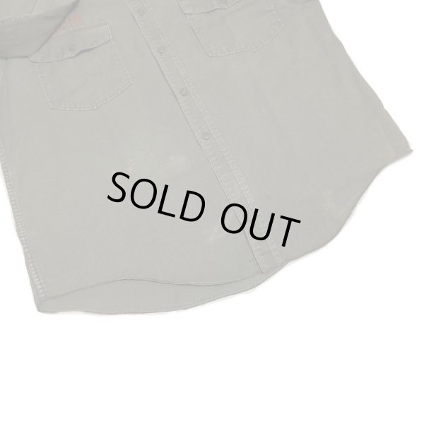 画像14: 50's "DICKIES"　「TEXACO」COTTON TWILL WORK SHIRTS　WITH EMBROIDERY　BLACK (14)