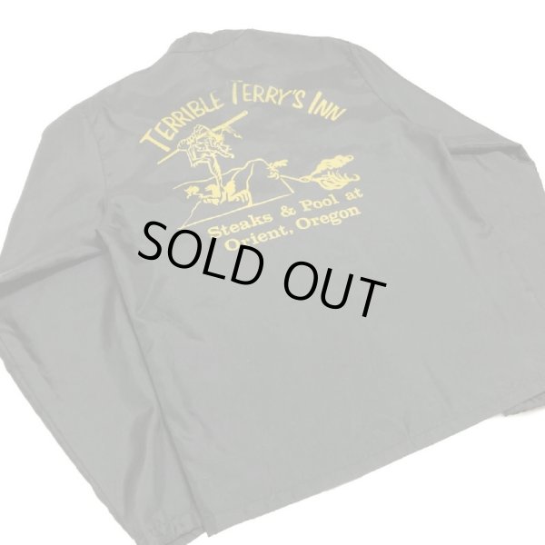 画像2: 〜70's DEAD STOCK RACING TYPE NYLON JACKET　ROADRUNNER ＆ WOLF (2)