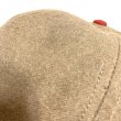 画像14: 50's BASEBALL CAP　GRAY×RED　like COTTON FLANNEL THIN WOOL MATERIAL (14)