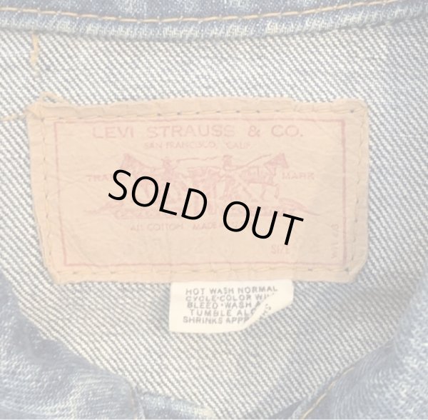 画像3: LEVI'S 70505 DENIM JACKET 　　(BIG E) (3)