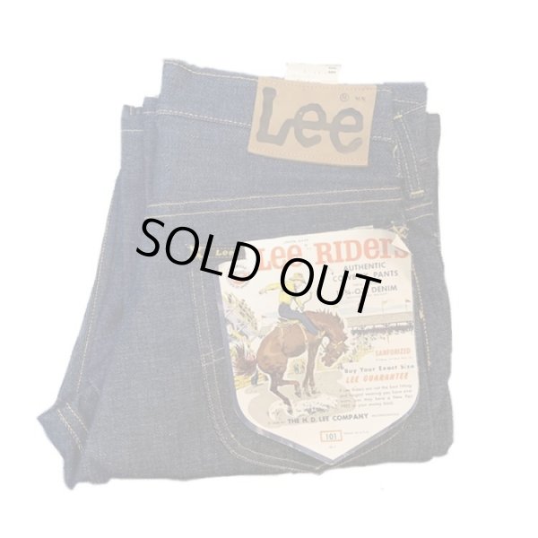 画像1: 60's DEAD STOCK LEE 101B　　　DENIM PANTS W29 (1)