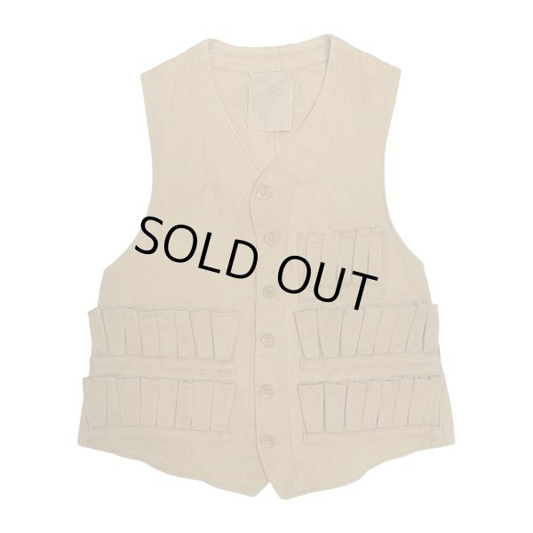 画像2: 30's HUNTING VEST WITH CINCH BUCKLE  (2)
