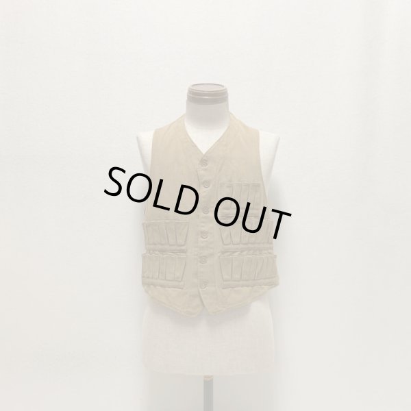 画像17: 30's HUNTING VEST WITH CINCH BUCKLE  (17)