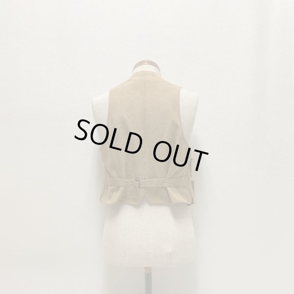 画像19: 30's HUNTING VEST WITH CINCH BUCKLE  (19)