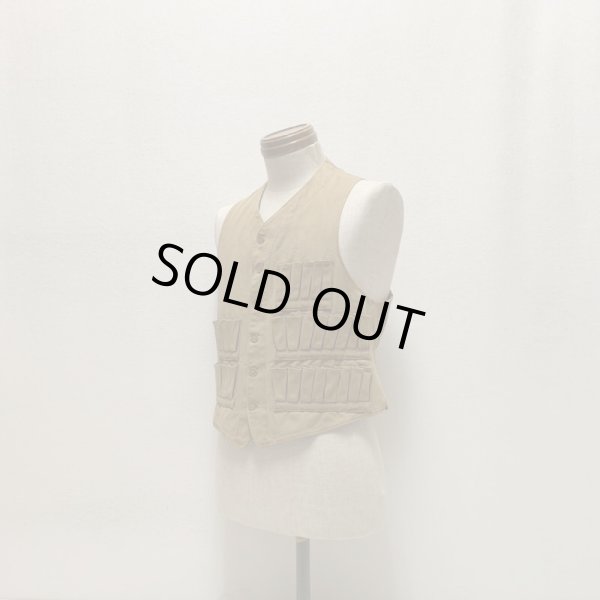 画像18: 30's HUNTING VEST WITH CINCH BUCKLE  (18)