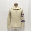 画像17: 30’ｓ LOWE & CAMPBELL SHAWL COLLAR KNIT N.Y,U (17)