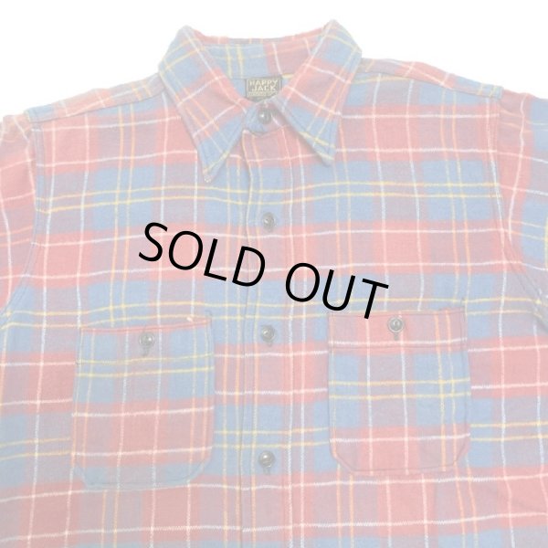 画像10: 40's HAPPY JACK COTTON FRANNEL SHIRTS (1 wash) (10)