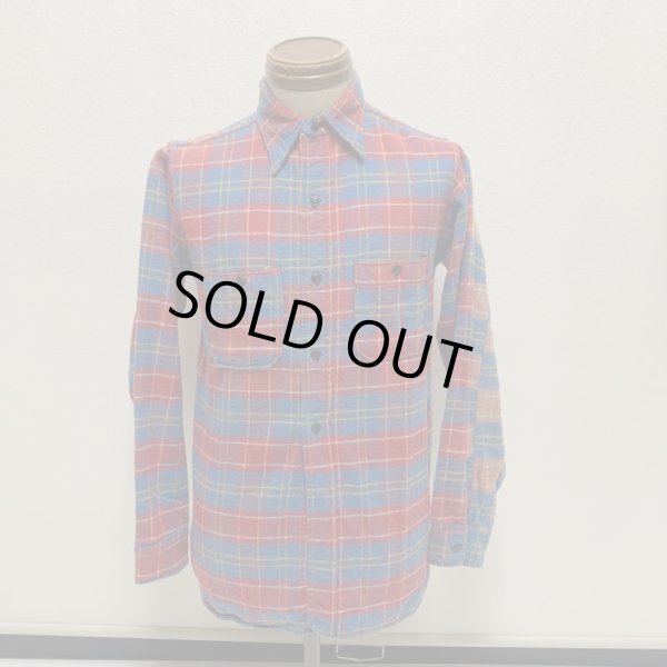 画像14: 40's HAPPY JACK COTTON FRANNEL SHIRTS (1 wash) (14)