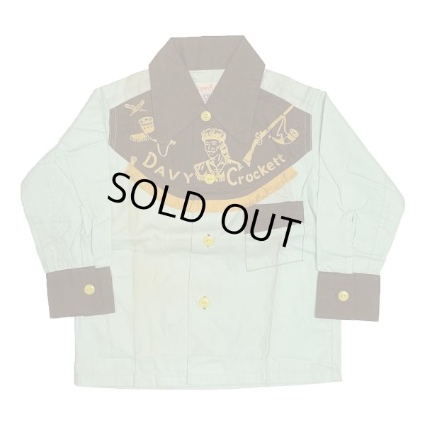 画像2: 40's KIDS DEAD STOCK "DAVY CROCKETT" SET UP SUIT (SHIRTS & PANTS) (2)