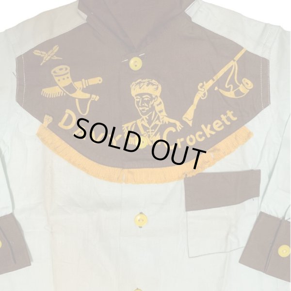 画像6: 40's KIDS DEAD STOCK "DAVY CROCKETT" SET UP SUIT (SHIRTS & PANTS) (6)