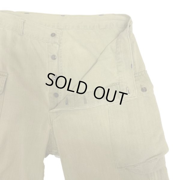 画像5: 40's M-43 UNUSUAL COLOR H.B.T. PANTS (5)