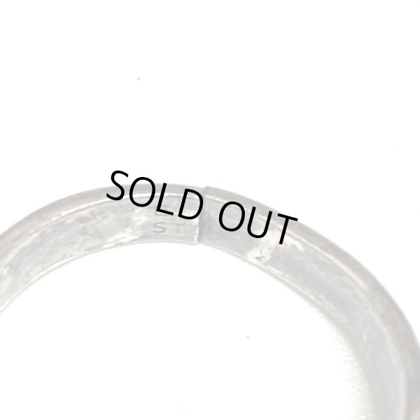 画像10: ~50's MASONIC SILVER INITIAL RING　G (10)