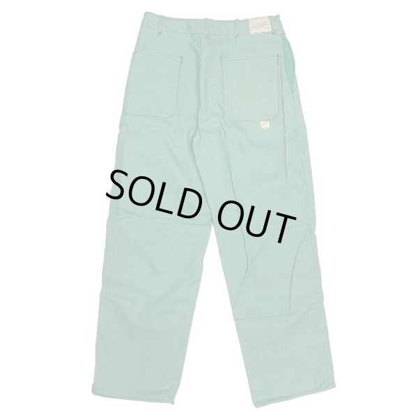 画像3: 50's DEAD STOCK GREEN COVERT WORK PANTS (1) (3)
