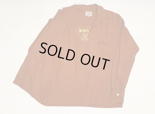 画像6: 50’s LONG SLEEVE BOWLING SHIRTS (6)