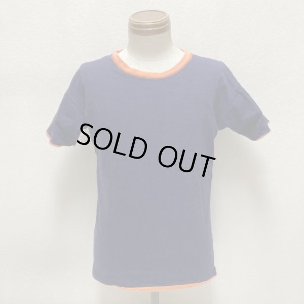 画像17: around 50's REVERSIBLE Tee SHIRTS with FLOCK PRINTED (17)
