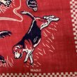 画像15: 50's DOG PATTERN BANDANA RED  (15)