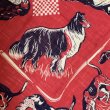 画像6: 50's DOG PATTERN BANDANA RED  (6)