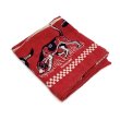 画像2: 50's DOG PATTERN BANDANA RED  (2)