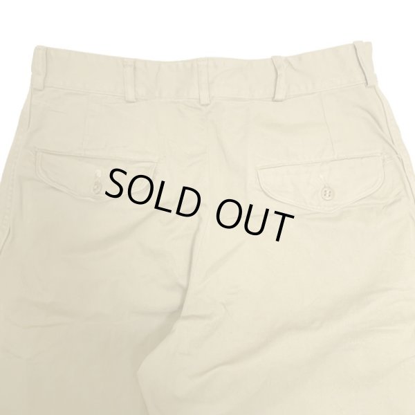 画像12: 〜50's U.S.NAVY CHINO PANTS (12)