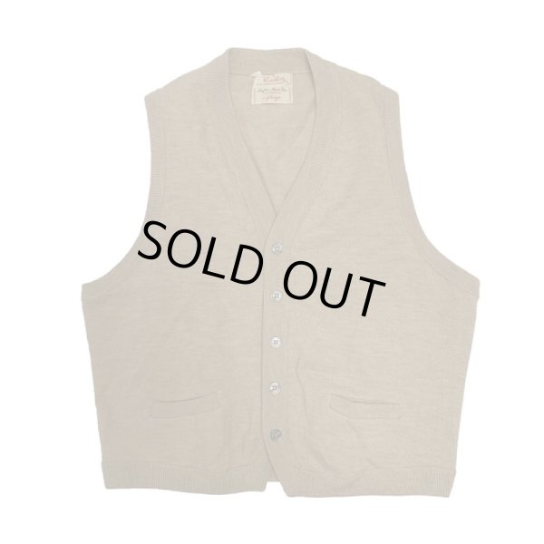 画像1: 50’s "PANLEY"　KNIT VEST　　　　　　　MINT CONDITION (1)