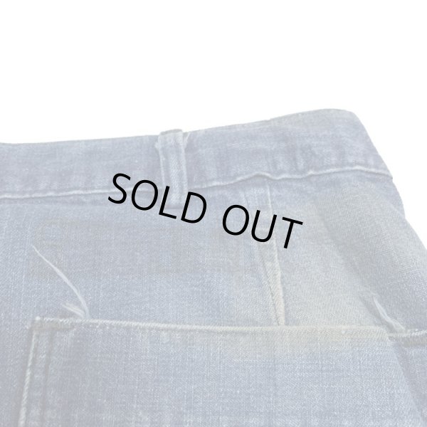 画像12: 50's〜 U.S.NAVY DENIM SAILOR PANTS (3) (12)