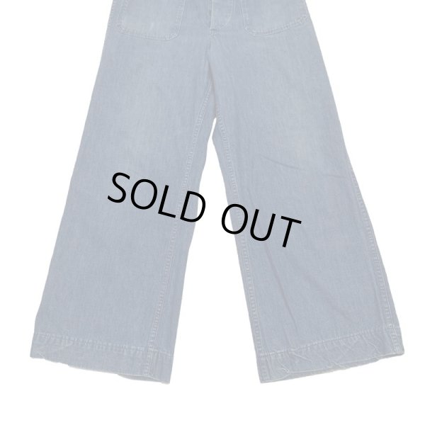 画像13: 50's〜 U.S.NAVY DENIM SAILOR PANTS (3) (13)
