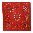 画像2: 1955's IDEAL ADVERTISING BANDANA RED (2)