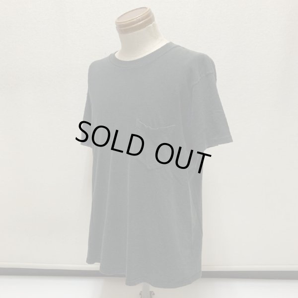 画像18: ~70's BLACK ALL COTTON POCKET Tee SHIRTS (18)